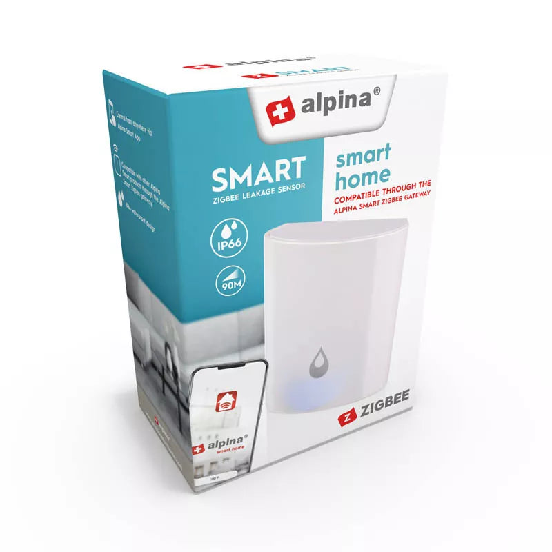 "Alpina" - "Zigbee" išmaniojo tinklo potvynių jutiklis