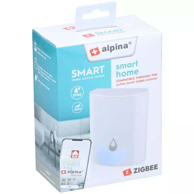 "Alpina" - "Zigbee" išmaniojo tinklo potvynių jutiklis