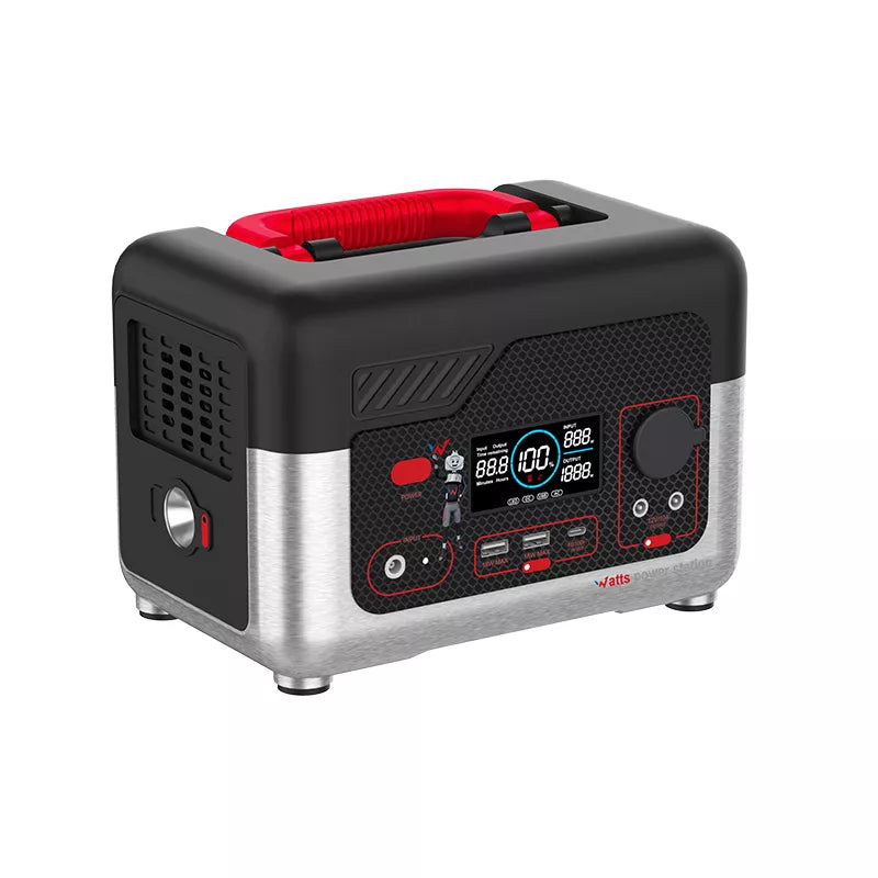 "Wonder Wx600" maitinimo stotelė - 300 W 72800 mAh nešiojamoji maitinimo stotelė (juoda)
