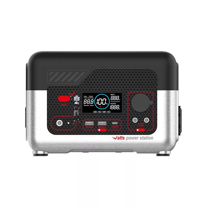 "Wonder Wx600" maitinimo stotelė - 300 W 72800 mAh nešiojamoji maitinimo stotelė (juoda)