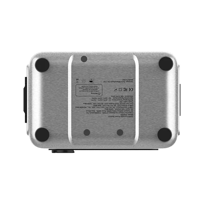 "Wonder Wx600" maitinimo stotelė - 300 W 72800 mAh nešiojamoji maitinimo stotelė (juoda)
