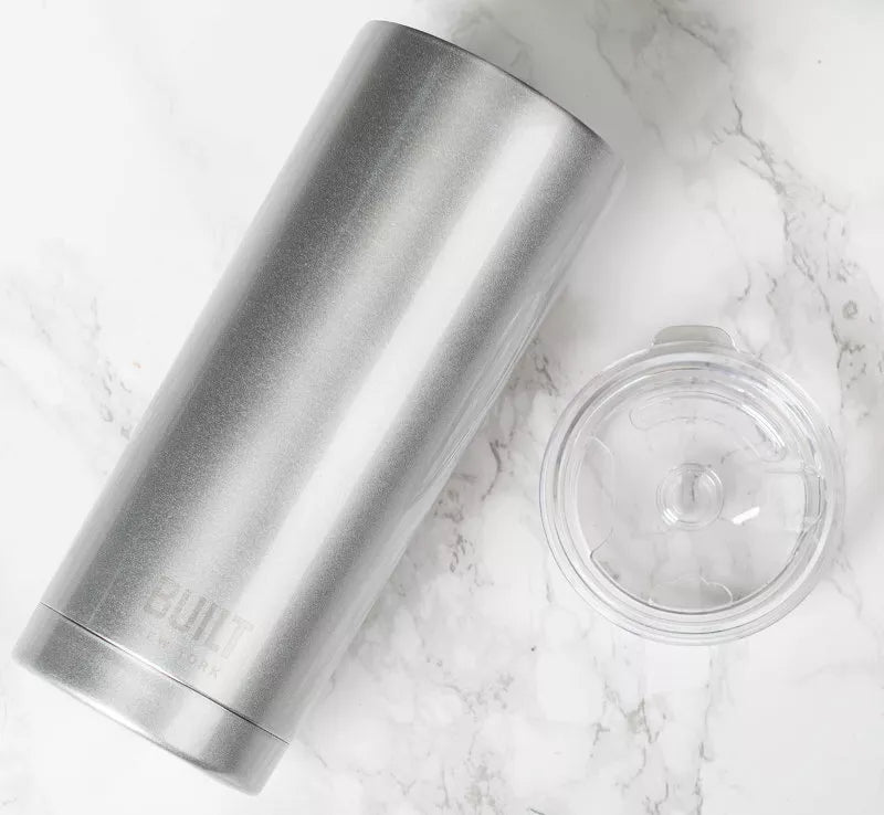 "BUILT Vacuum Insulated Tumbler" 20 oz (sidabrinės spalvos)
