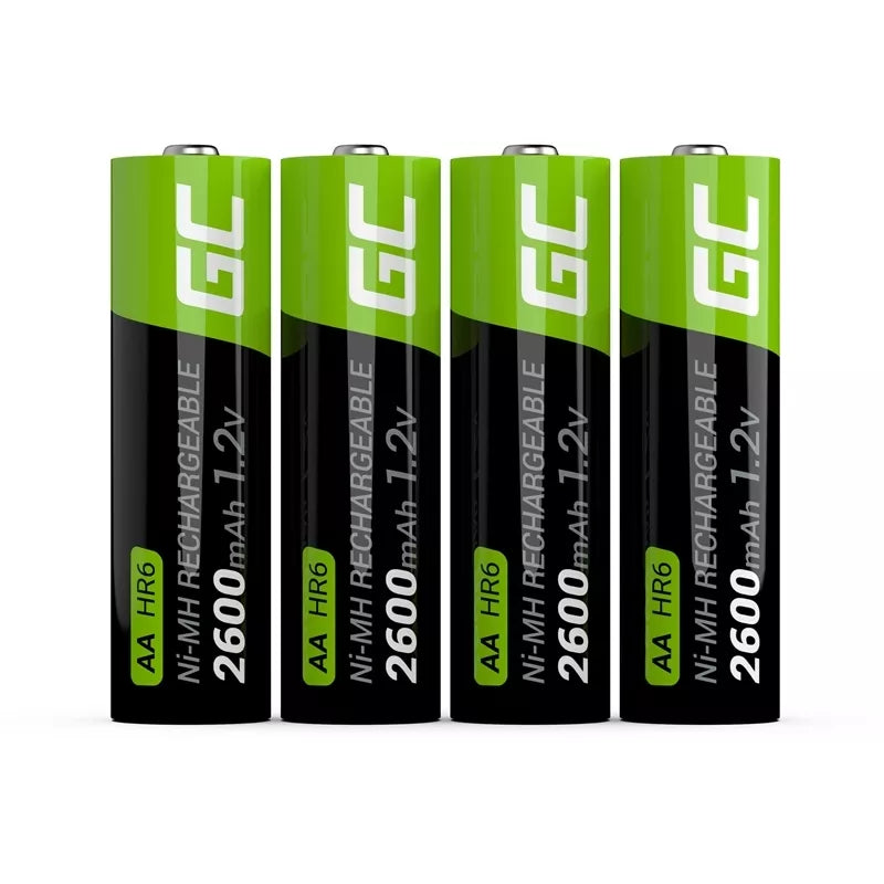 "Green Cell" 4x AA HR6 baterijos 2600mAh