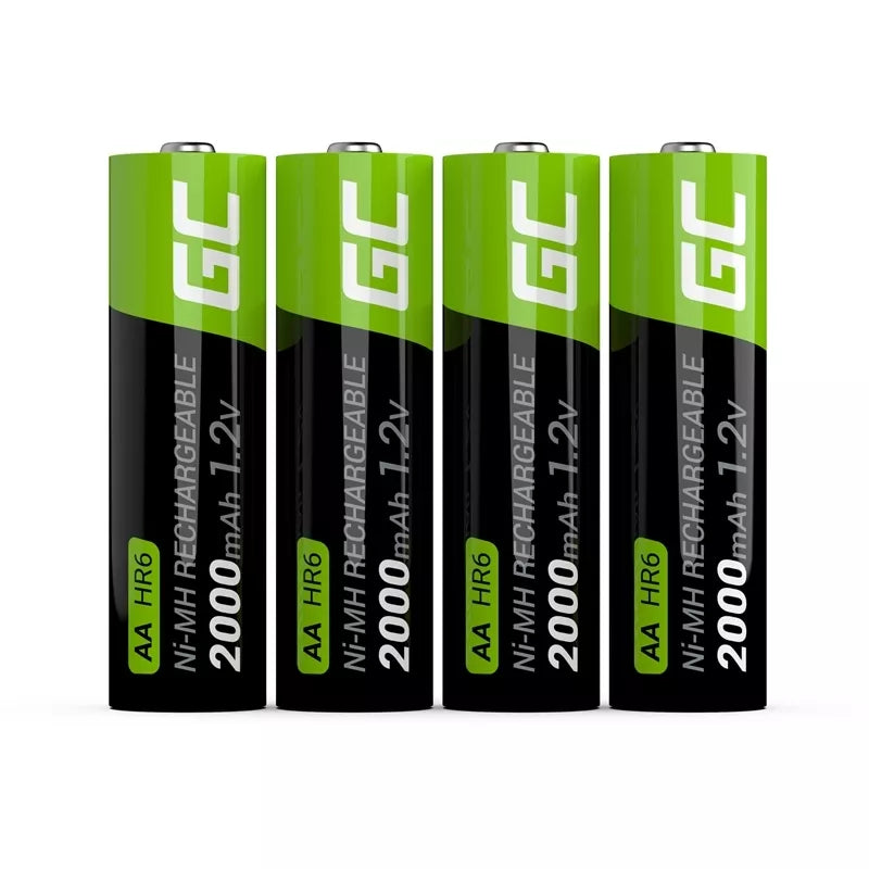 "Green Cell" 4x AA HR6 baterijos 2000 mAh