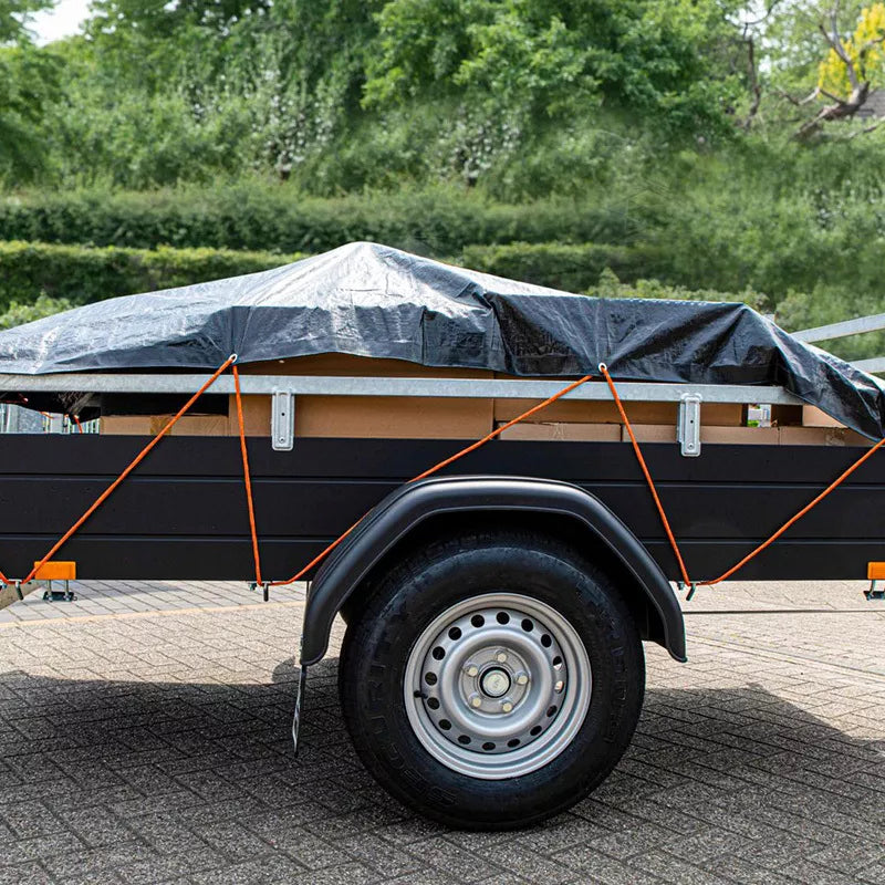 "Black&amp;Decker" - Transportavimo virvė su šviesą atspindinčiais elementais ir vyniotuvu 4 mm / 20 m