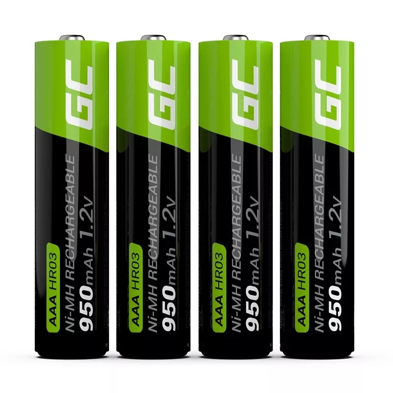 "Green Cell" 4x AAA HR03 baterijos 950 mAh