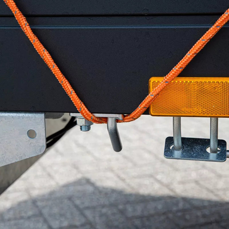 "Black&amp;Decker" - Transportavimo virvė su šviesą atspindinčiais elementais ir vyniotuvu 4 mm / 20 m