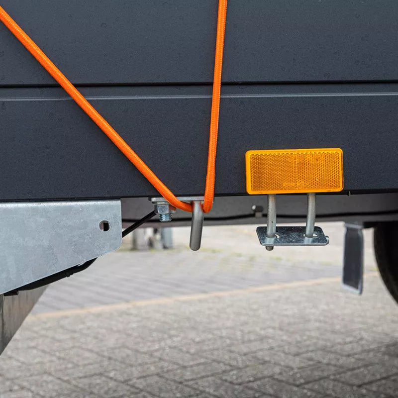 "Black&amp;Decker" - Transportavimo virvė su šviesą atspindinčiais elementais ir vyniotuvu 4 mm / 20 m