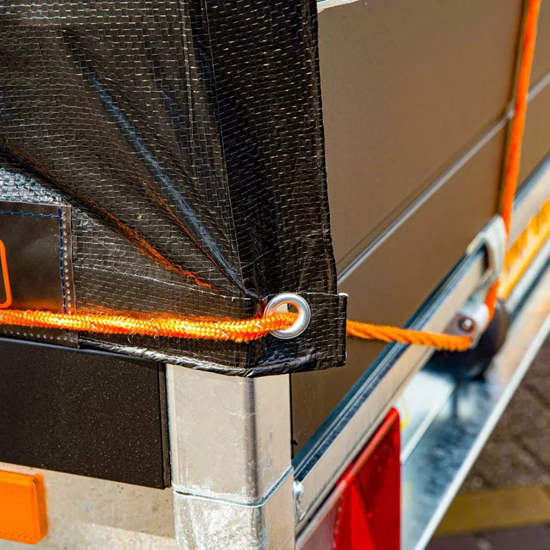 "Black&amp;Decker" - Transportavimo virvė su šviesą atspindinčiais elementais ir vyniotuvu 4 mm / 20 m