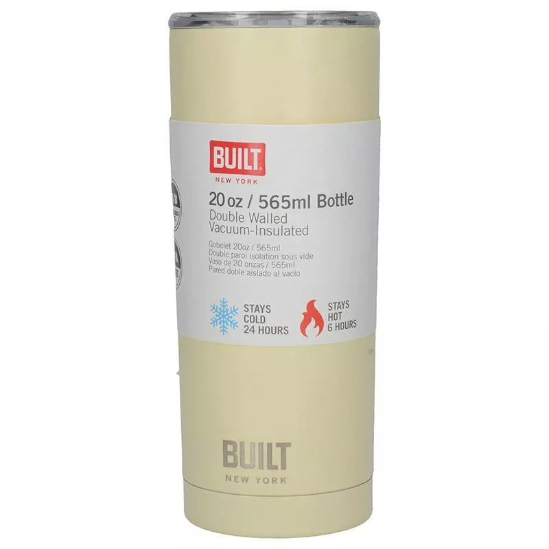 "BUILT Vacuum Insulated Tumbler" 20 oz (vanilė)