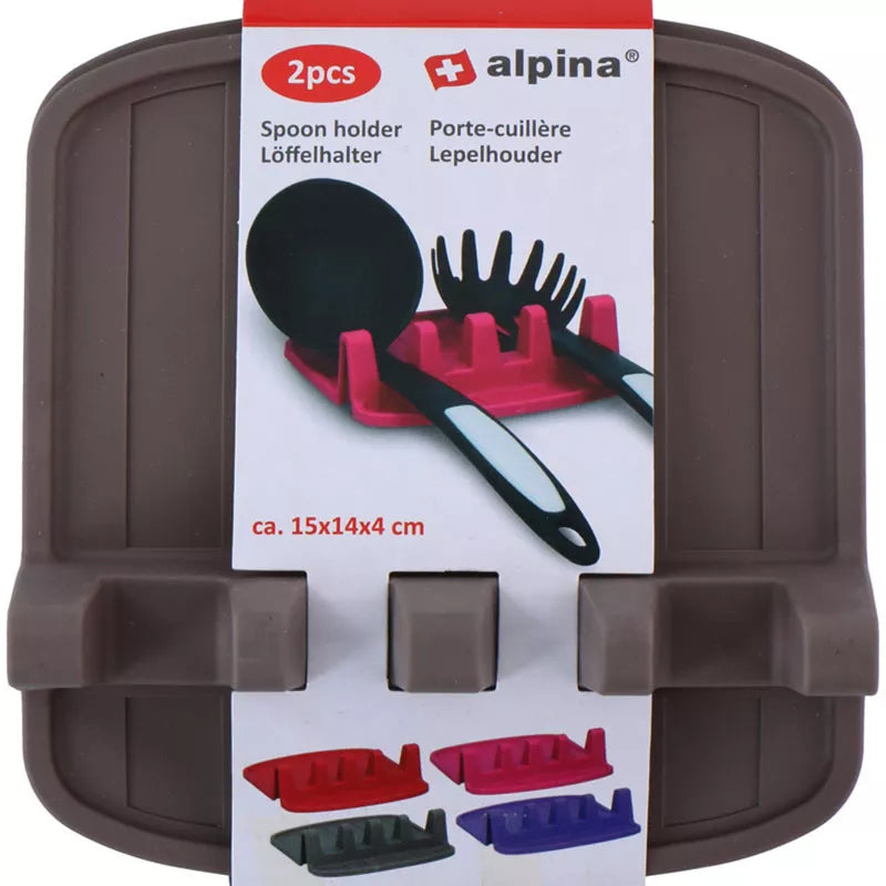 Alpina - Šaukštų / indų laikiklis 2 vnt. (juodas)