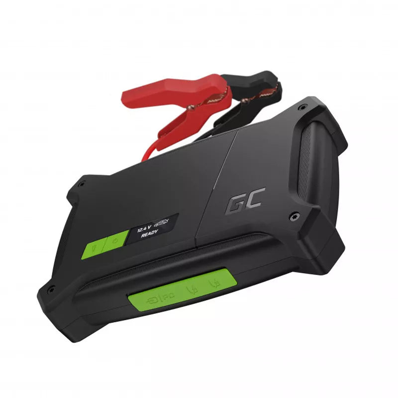 "Green Cell GC PowerBoost" automobilio starteris / "Powerbank" / automobilio starteris su įkroviklio funkcija 16000mAh 2000A
