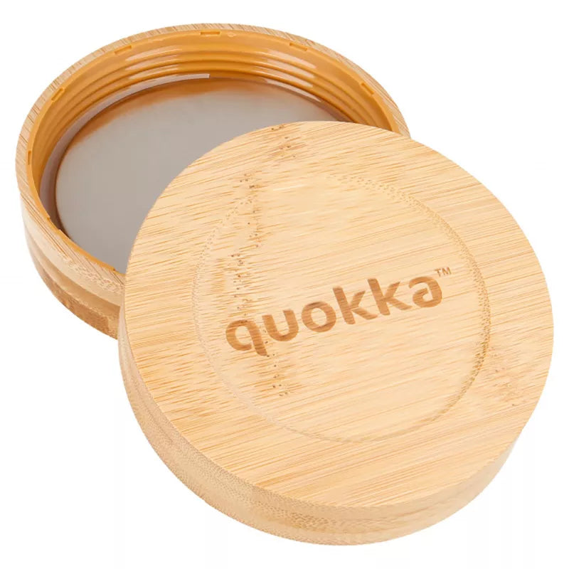 "Quokka Deli Food Jar" - stiklinis maisto indas / pietų dėžutė 820 ml (Blue Nature)
