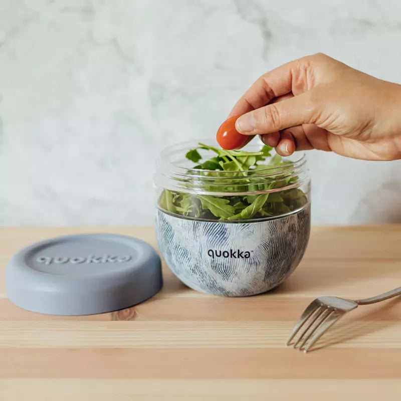"Quokka Bubble Food Jar" - plastikinis maisto indas / pietų dėžutė 770 ml (Zen)