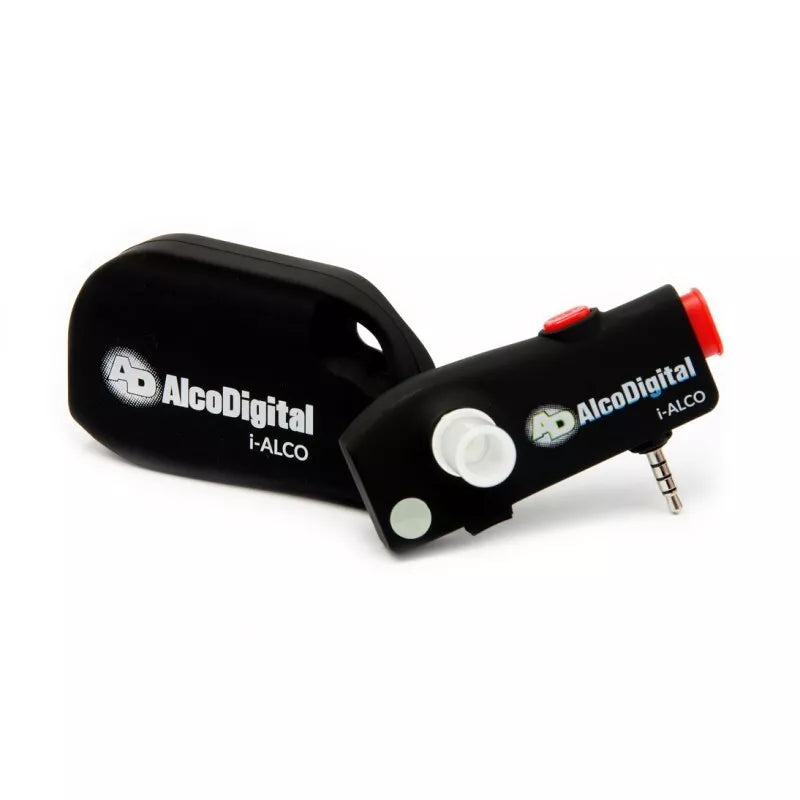"AlcoDigital i-ALCO" - elektrocheminis kvėpavimo analizatorius išmaniajam telefonui (Android / iOS)