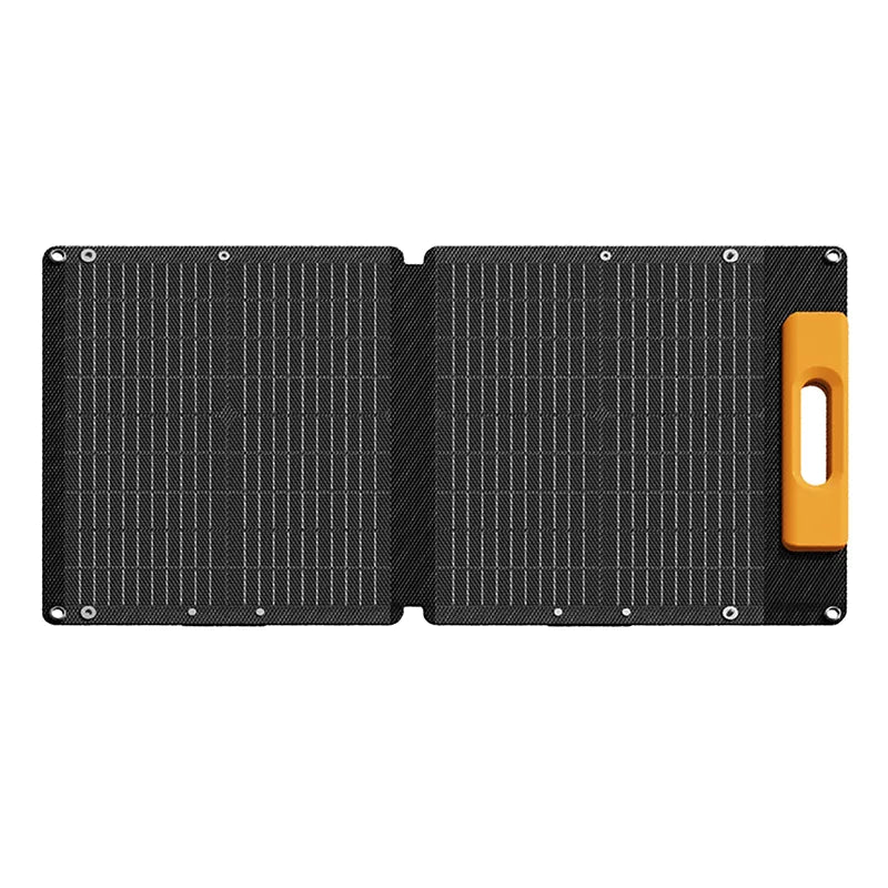 "Wonder Ws60" - 60 W saulės baterija su USB-C PD 30 W ir USB-A QC 18 W išvestimi (juoda)