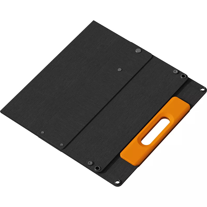 "Wonder Ws60" - 60 W saulės baterija su USB-C PD 30 W ir USB-A QC 18 W išvestimi (juoda)