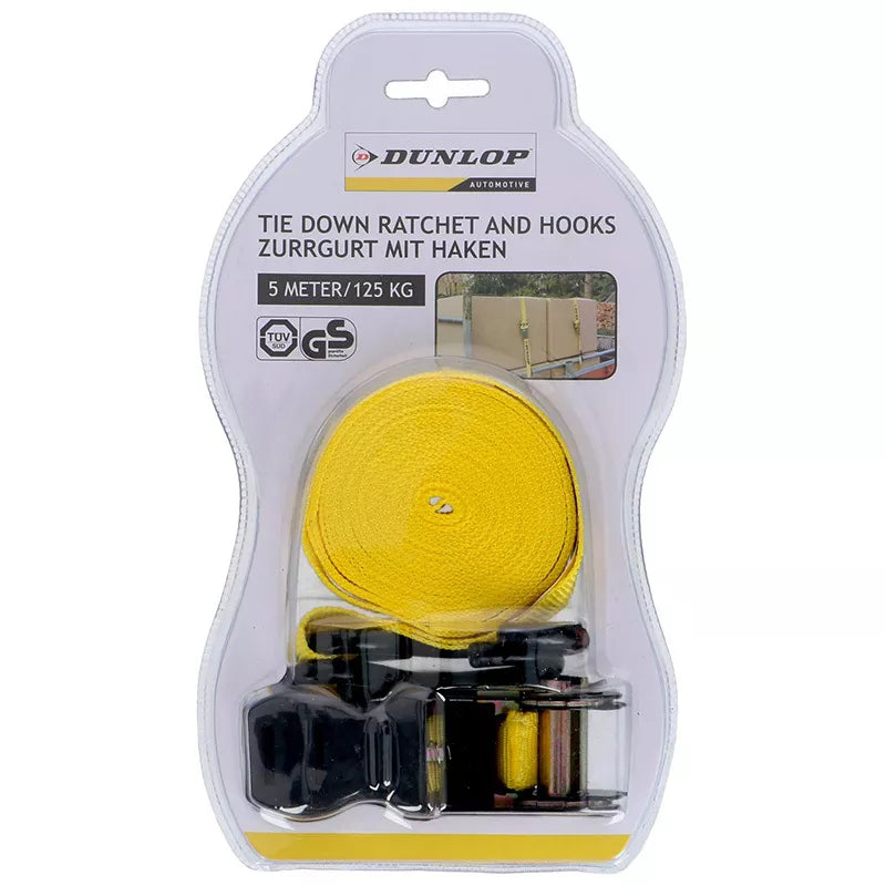 "Dunlop" - Transportavimo diržas su įtempikliu 5 m / 125 kg