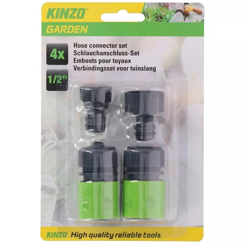 Kinzo - Sodo žarnos jungtys 4 vnt.